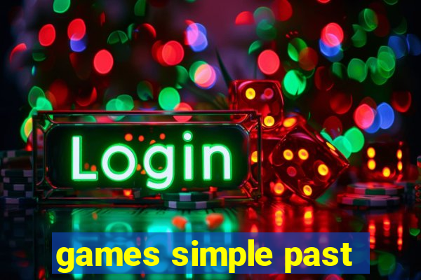 games simple past